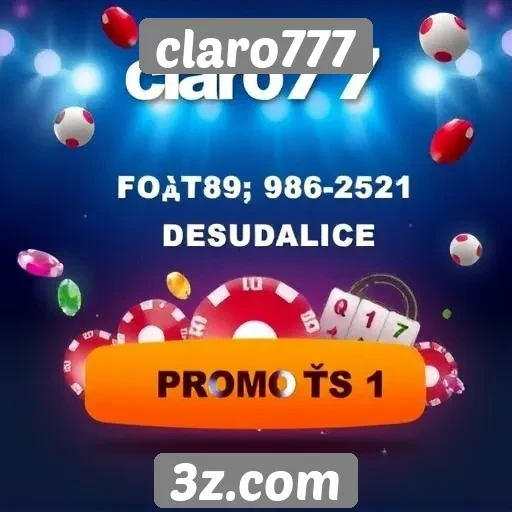 claro777 oferece promoções exclusivas para novos jogadores